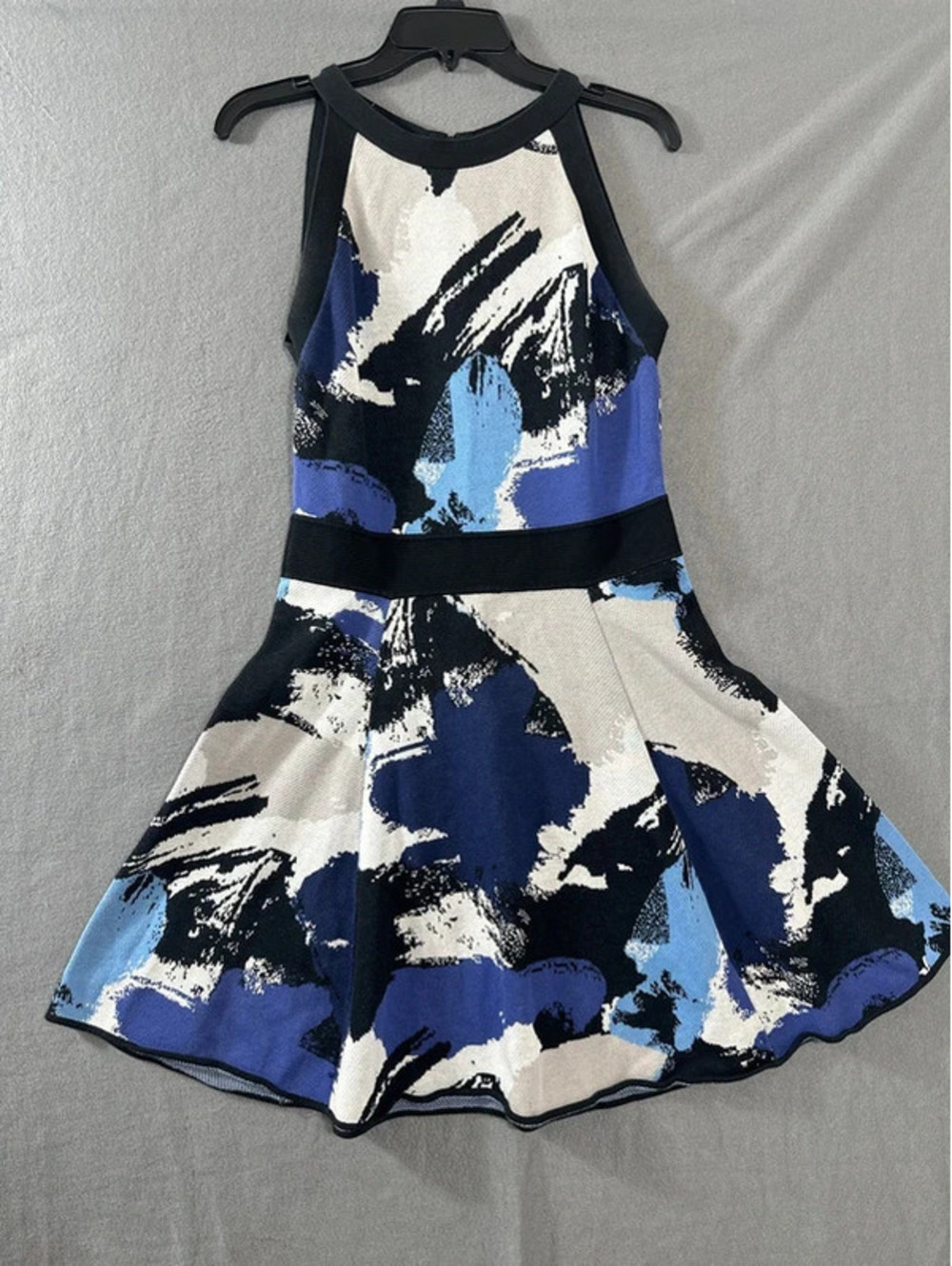 Milly sz M sweater twirl dress